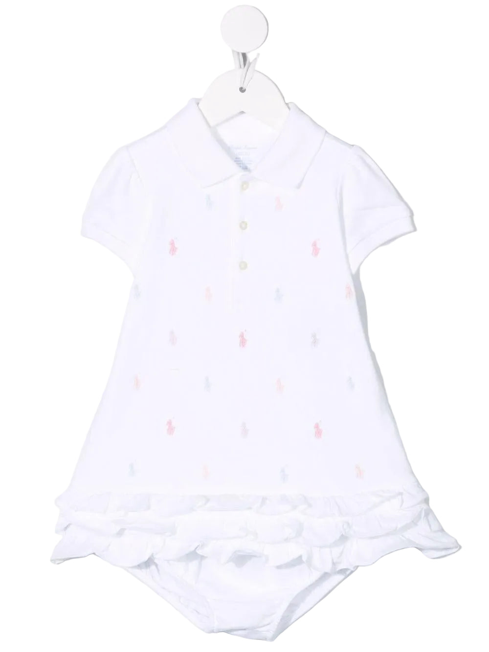 Abito bianco per neonata 310676237 002 Ralph Lauren Kids 