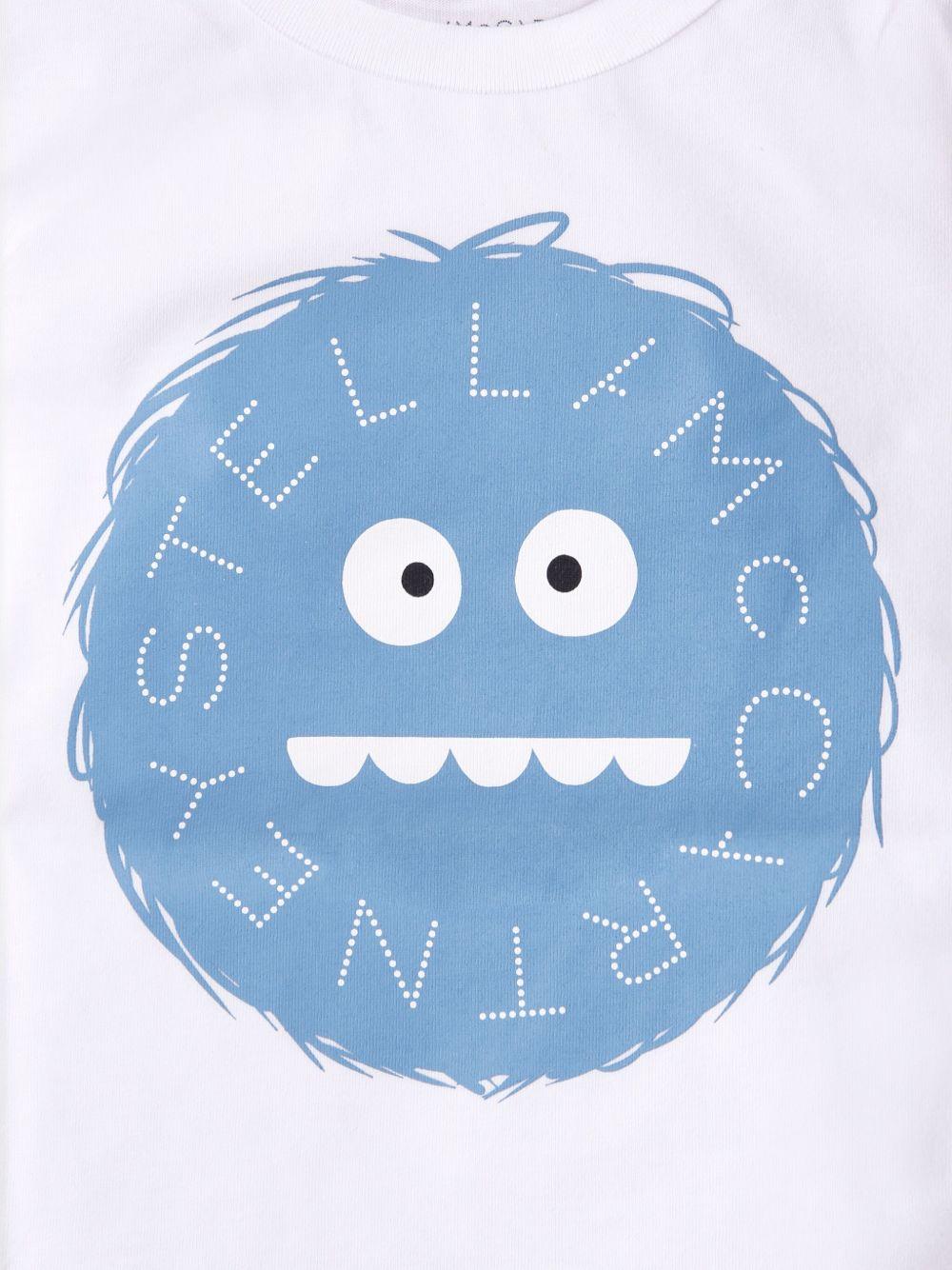 T-shirt bianca per neonato TX8570Z0434 100 Stella McCartney Kids 