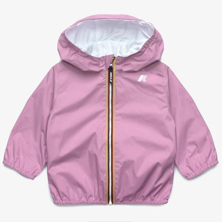 Giubbotto rosa/bianco per neonata K2123IW C56 K-Way Kids 