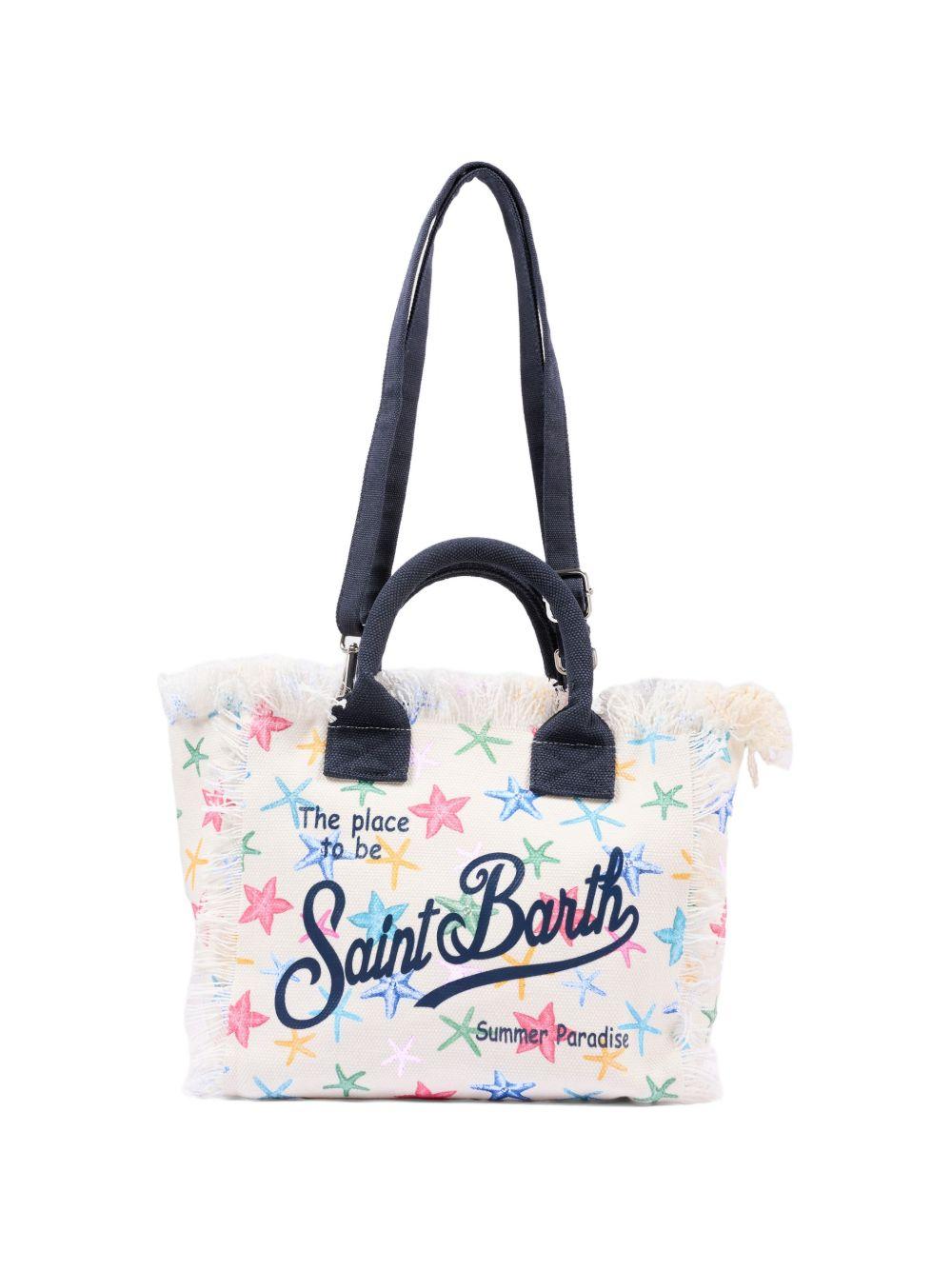 Borsa bianca/multicolor per bambina COL0001 00578L MC2 Saint Barth Kids 