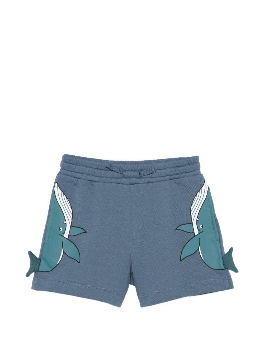 Bermuda blu per bambino TY6P99Z3409 61B Stella McCartney Kids 