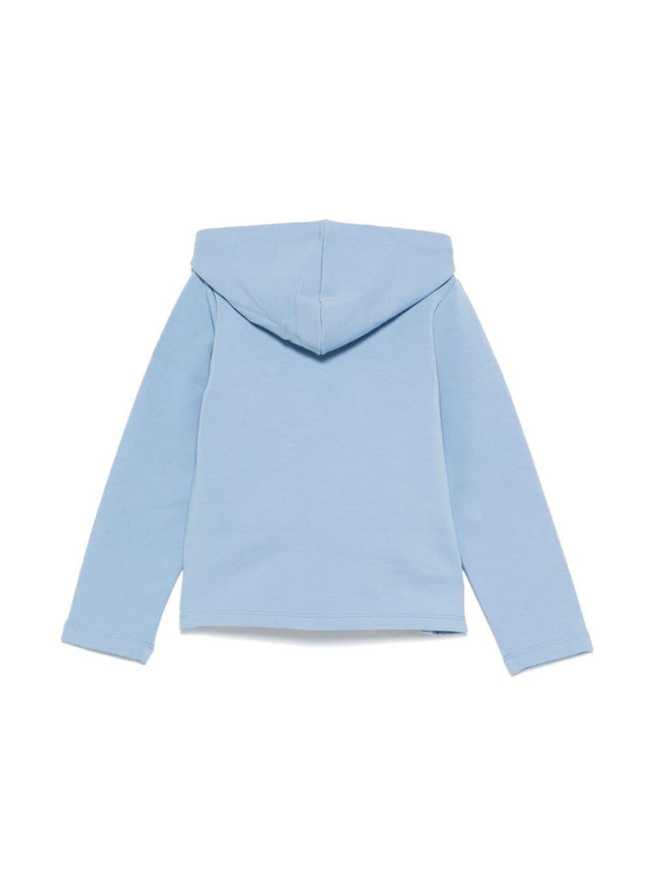 Felpa blu oceano per bambina