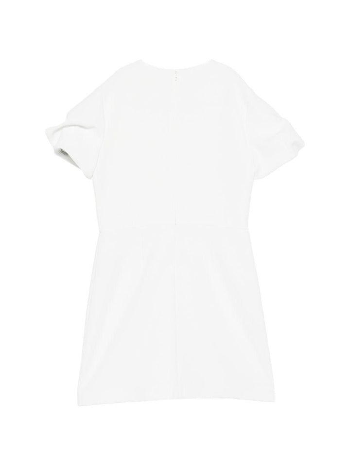 Abito bianco per bambina EFAB6460GA022 0004 Elisabetta Franchi Kids 