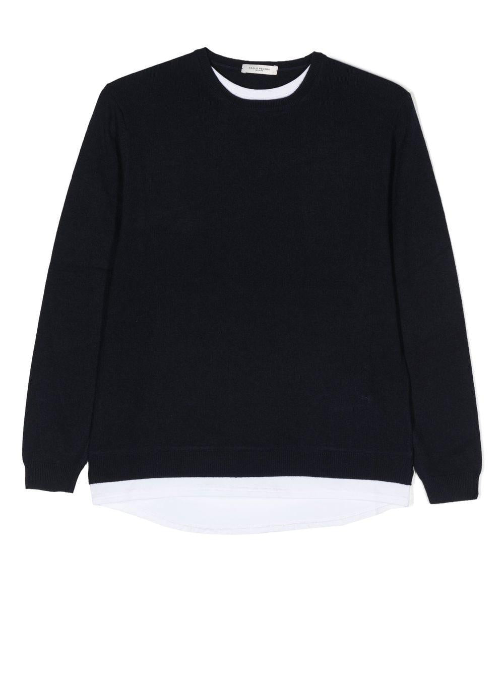 Maglione blu per bambino