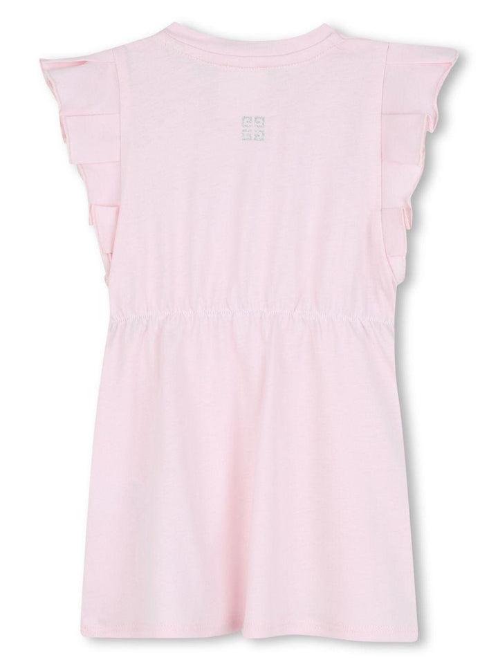 Abito rosa chiaro per neonata