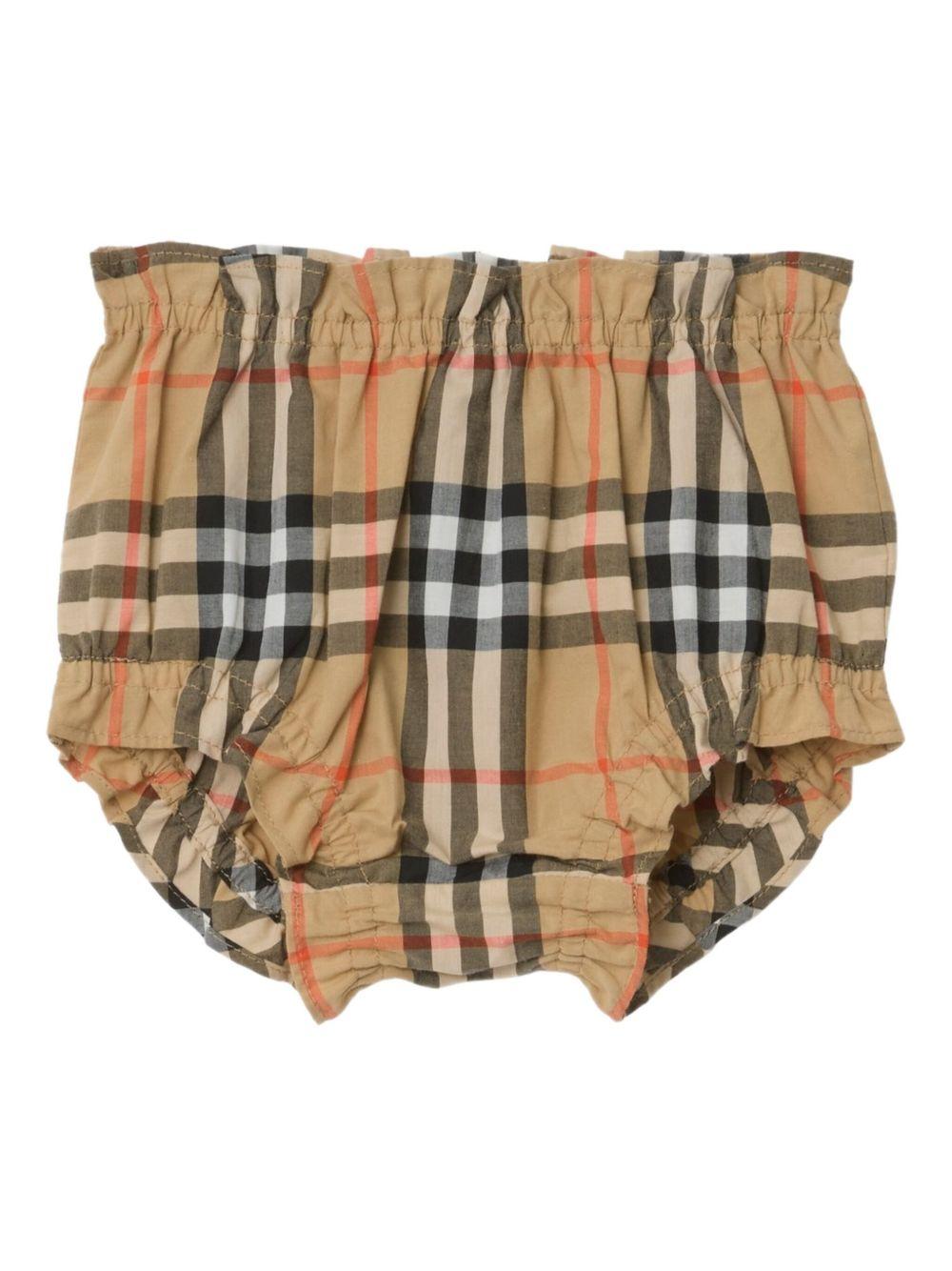 Abito beige per neonata 8119879 B9368 Burberry Kids 