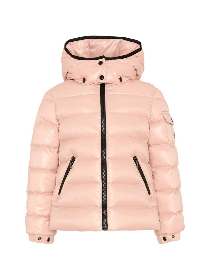 Giubbotto rosa per bambina 9541A5271068950 512 Moncler Kids 