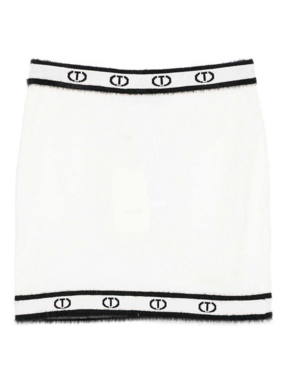 Gonna bianca per bambina 252GJ3072 10973 Twin Set 