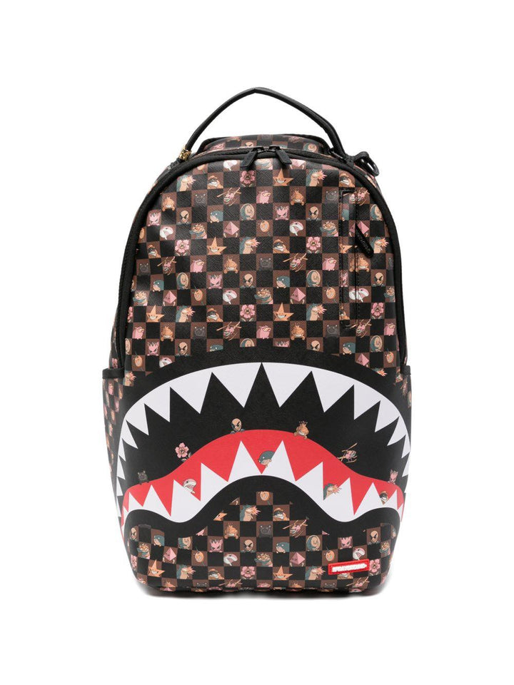 Zaino nero/multicolor per bambino 910B8768 NSZ Sprayground Kid 