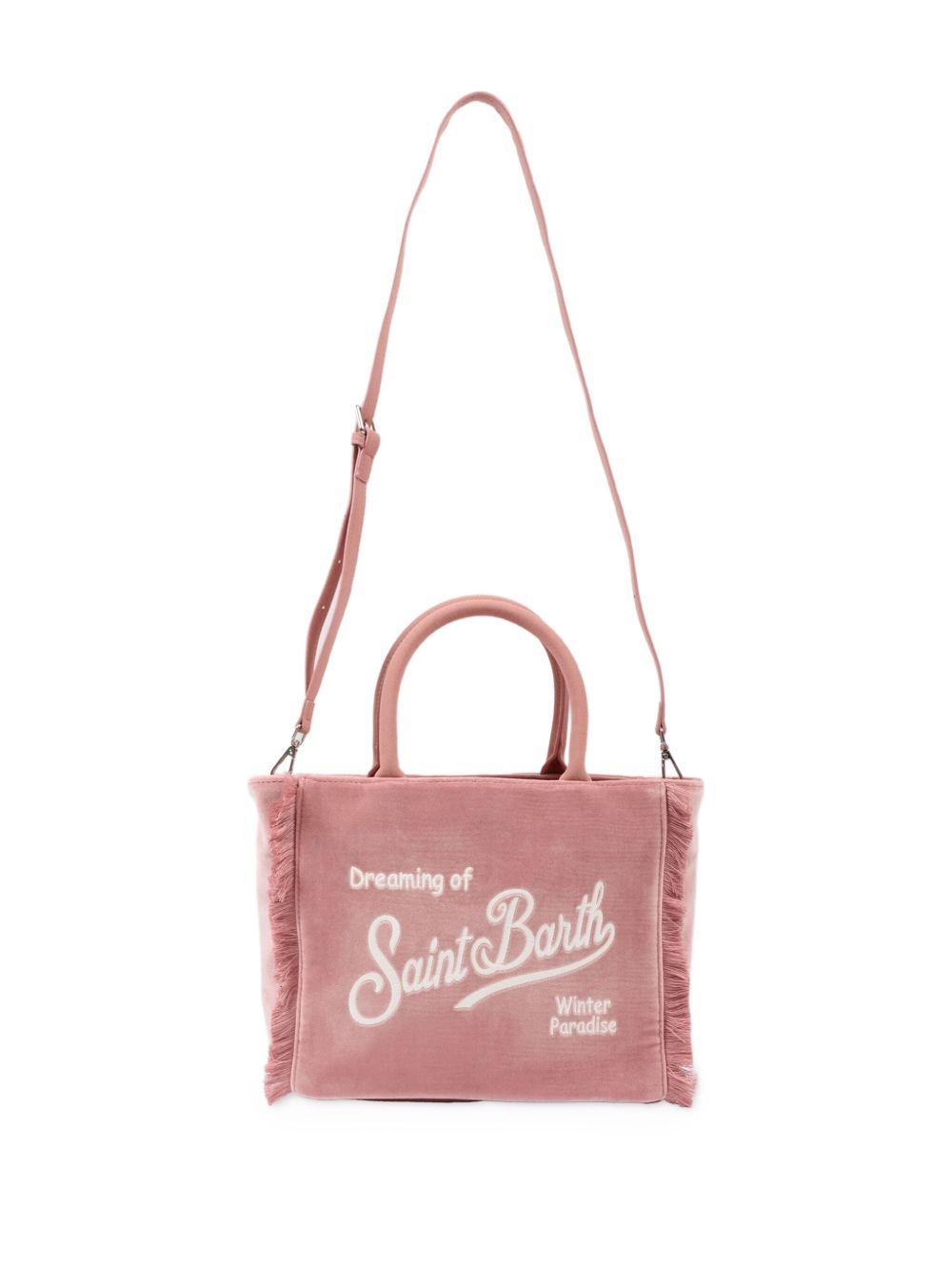 Borsa rossa scuro per bambina COL0038 00242I MC2 Saint Barth Kids 