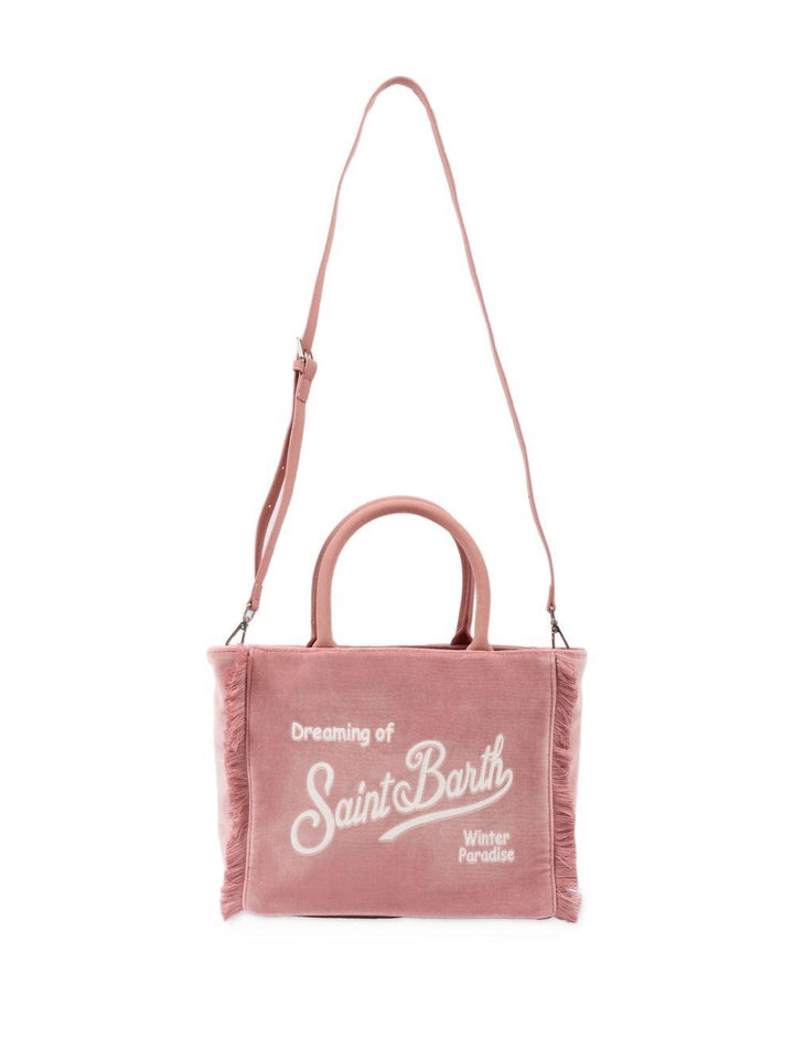 Borsa rossa scuro per bambina COL0038 00242I MC2 Saint Barth Kids 