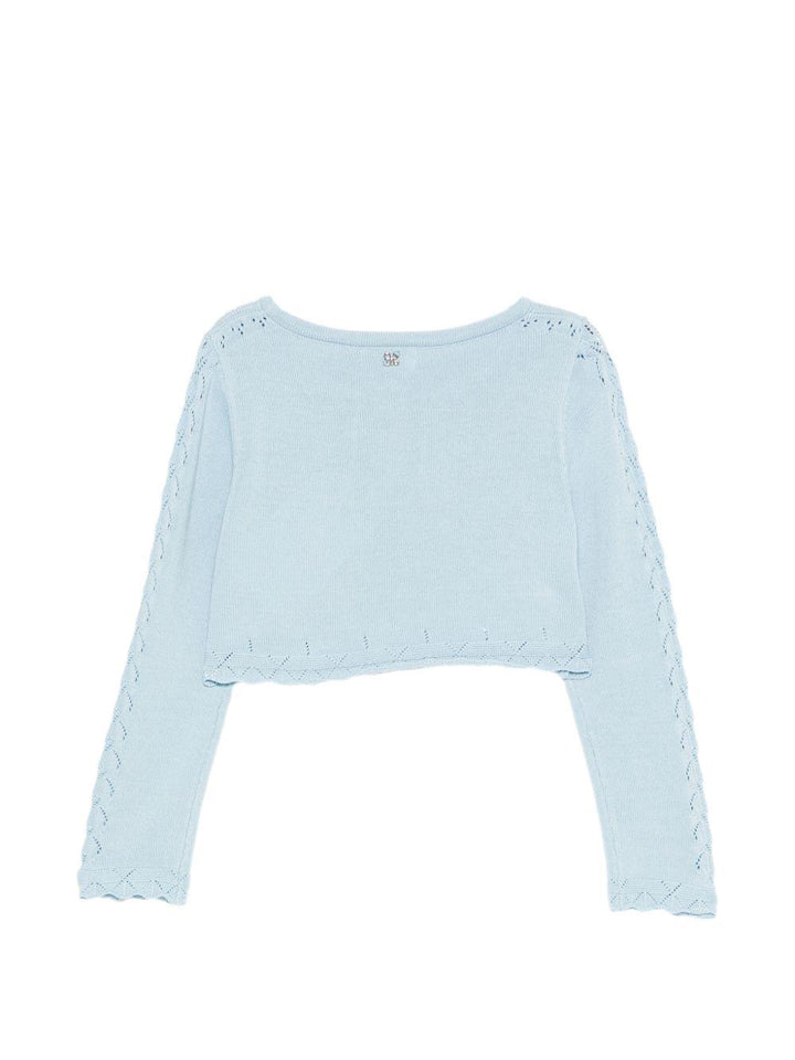 Cardigan azzurro chiaro per bambina 5304 047 Abel & Lula 