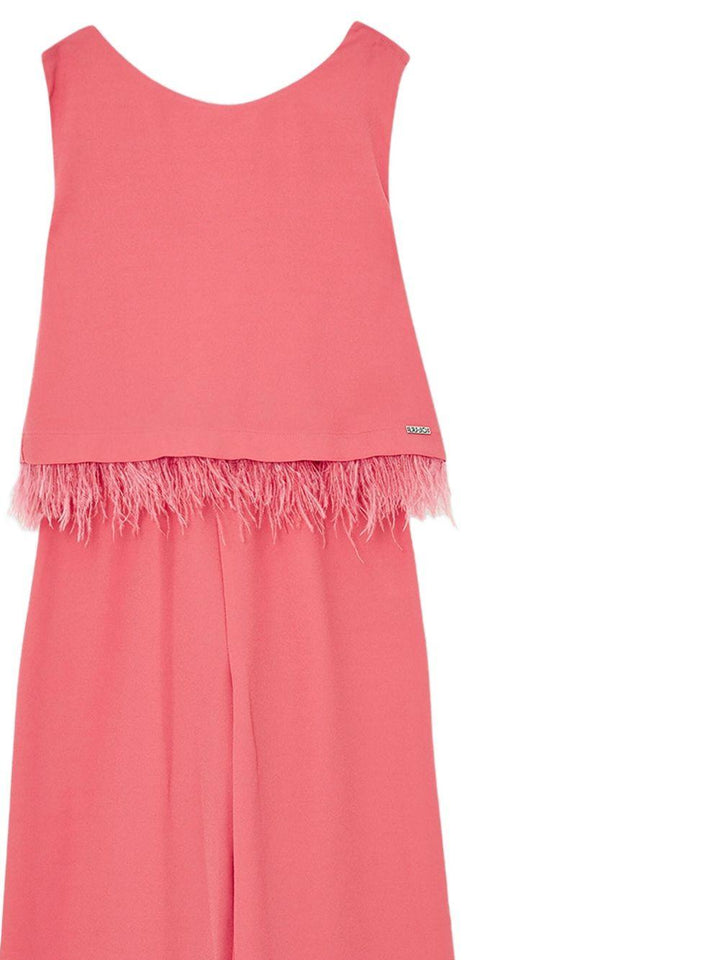 Tuta rosso corallo per bambina GA5134T4508 90066 Liu Jo 