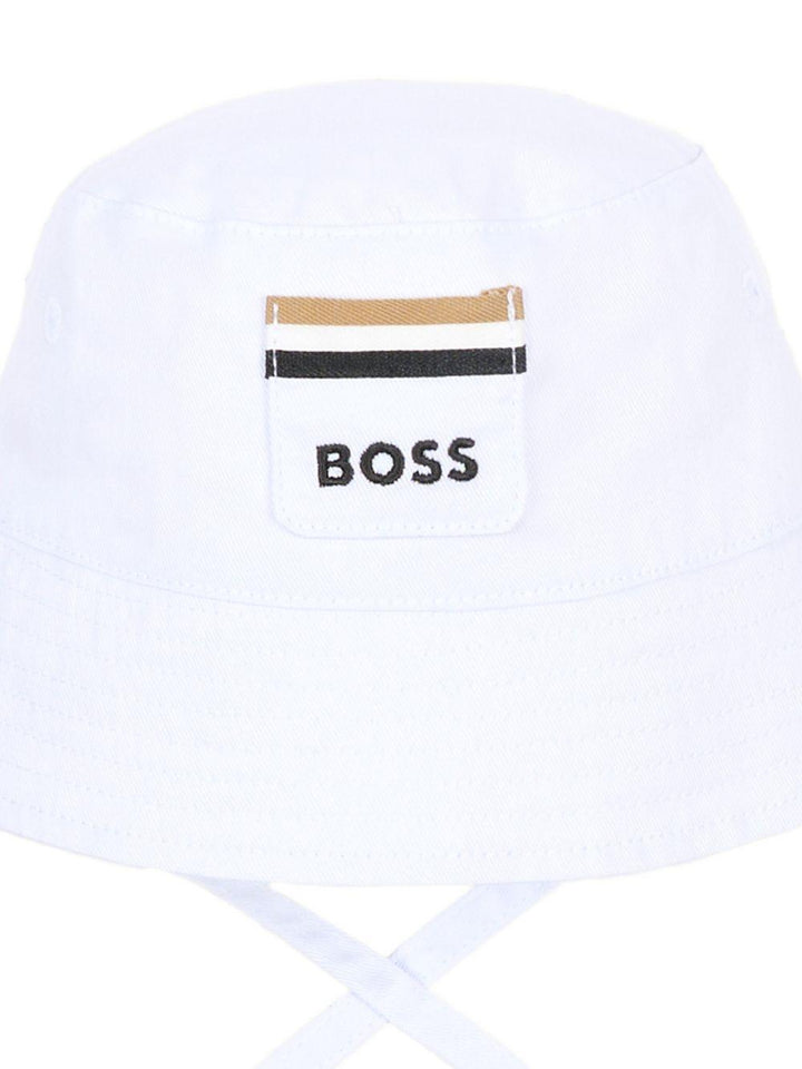 Cappello bianco per bambino J53103 10P Boss Kids 