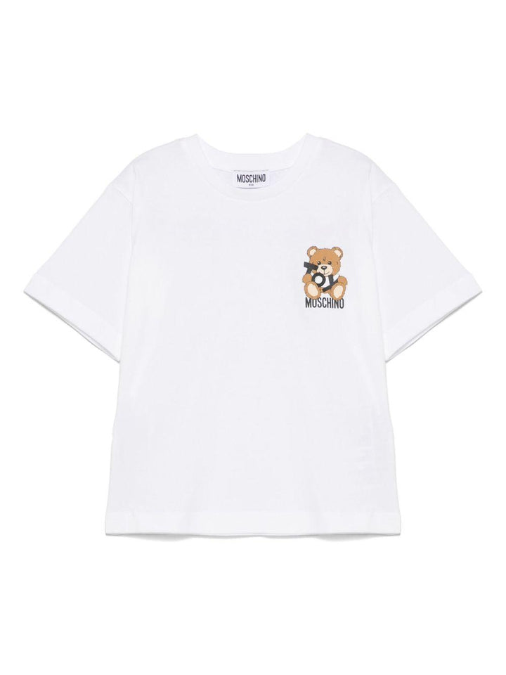 T-shirt bianca per bambino