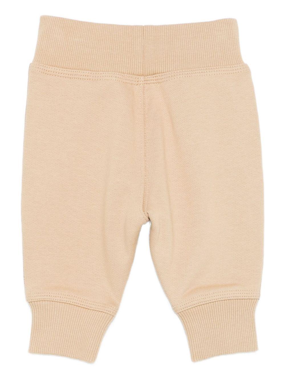 Pantalone beige per neonato 8112568 B9719 Burberry Kids 