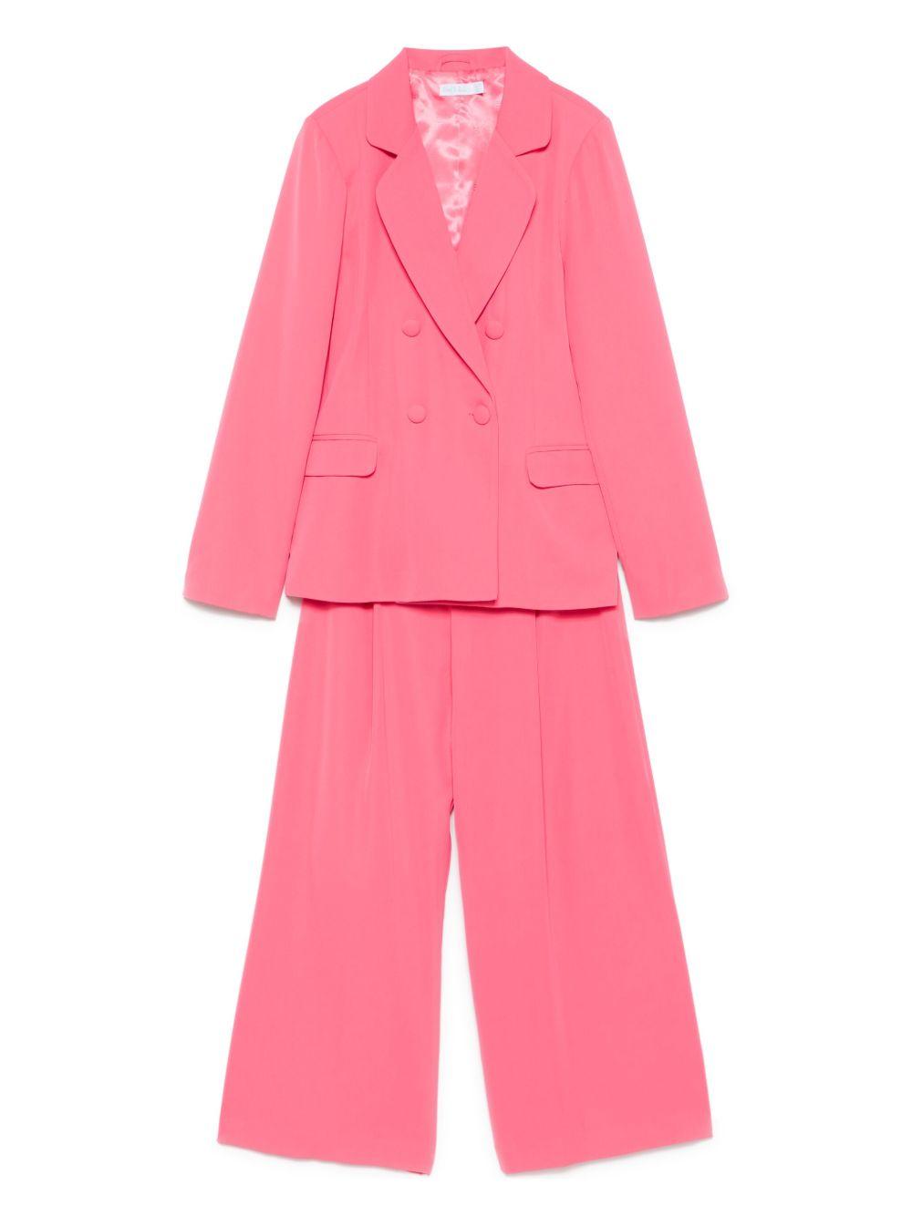 Completo elegante rosa fucsia per bambina