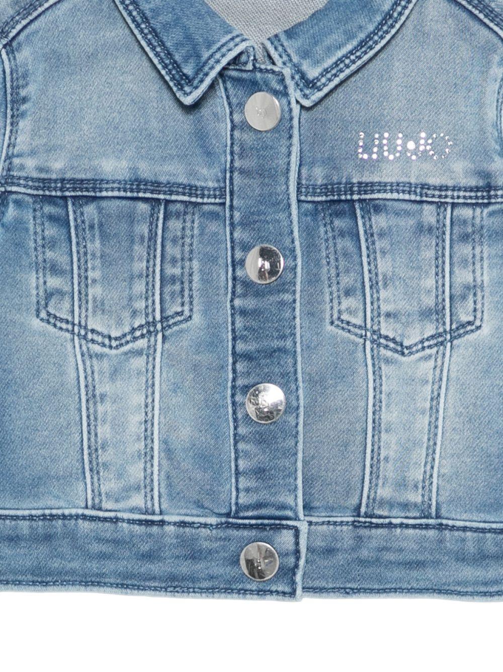 Giacca jeans per neonata HA6024D5046 77122 Liu Jo 