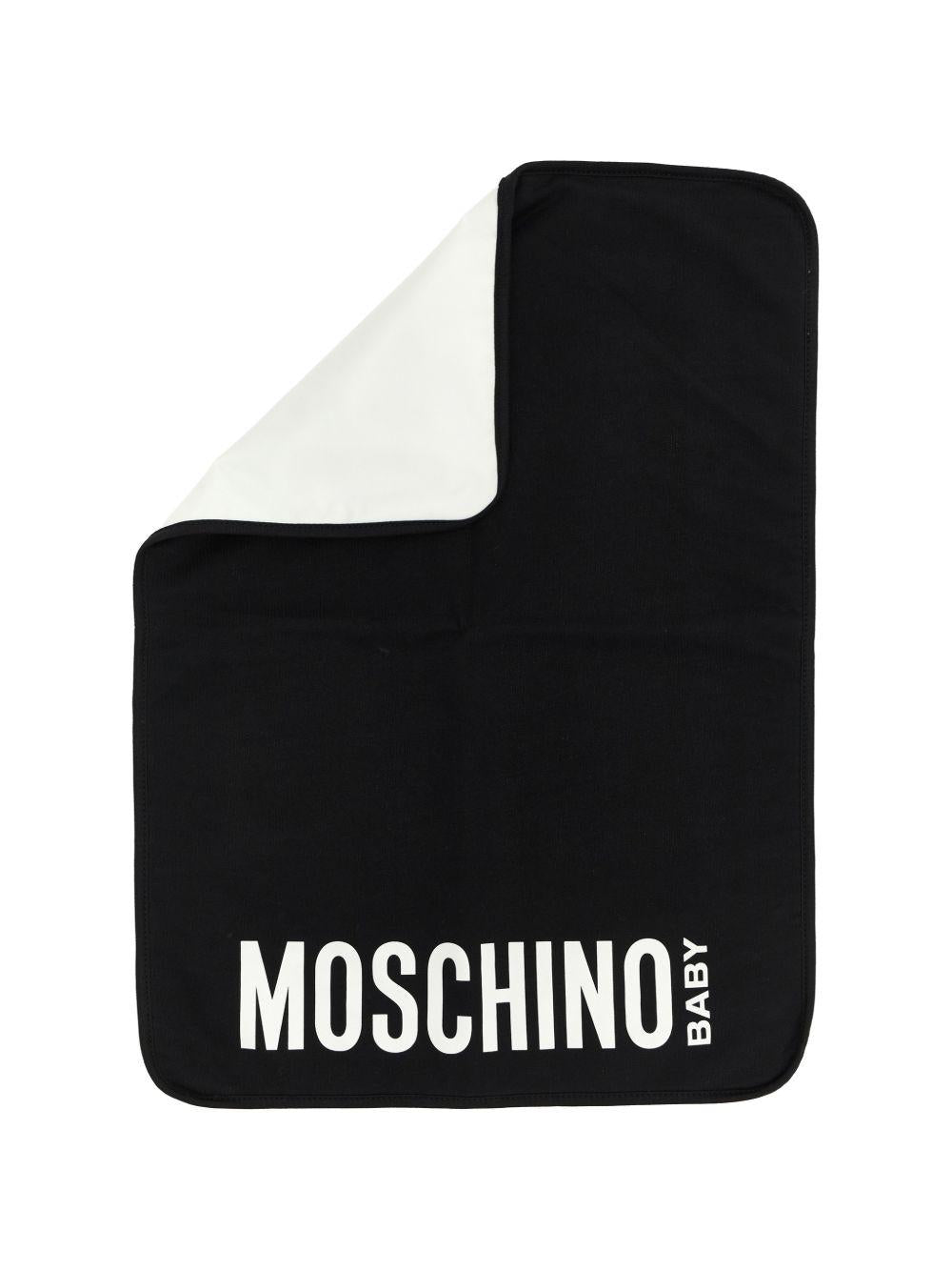 Borsa mamma nera MUX05WL3A89 60100 Moschino Kids 