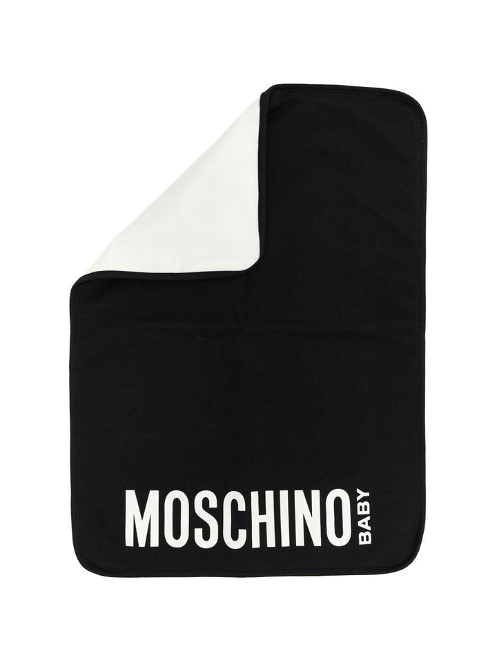 Borsa mamma nera MUX05WL3A89 60100 Moschino Kids 