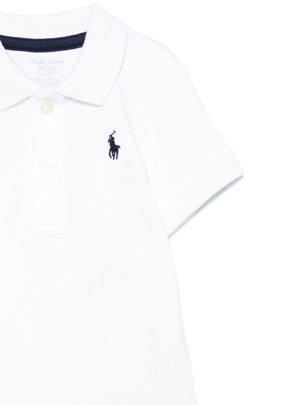 Tutina bianca per neonata 320700386 002 Ralph Lauren Kids 