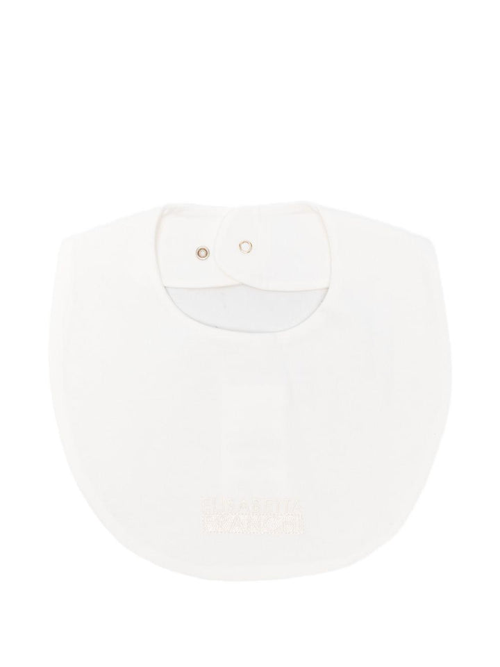 Bavetta bianca per neonata ENBA0670JF054 0004 Elisabetta Franchi Kids 