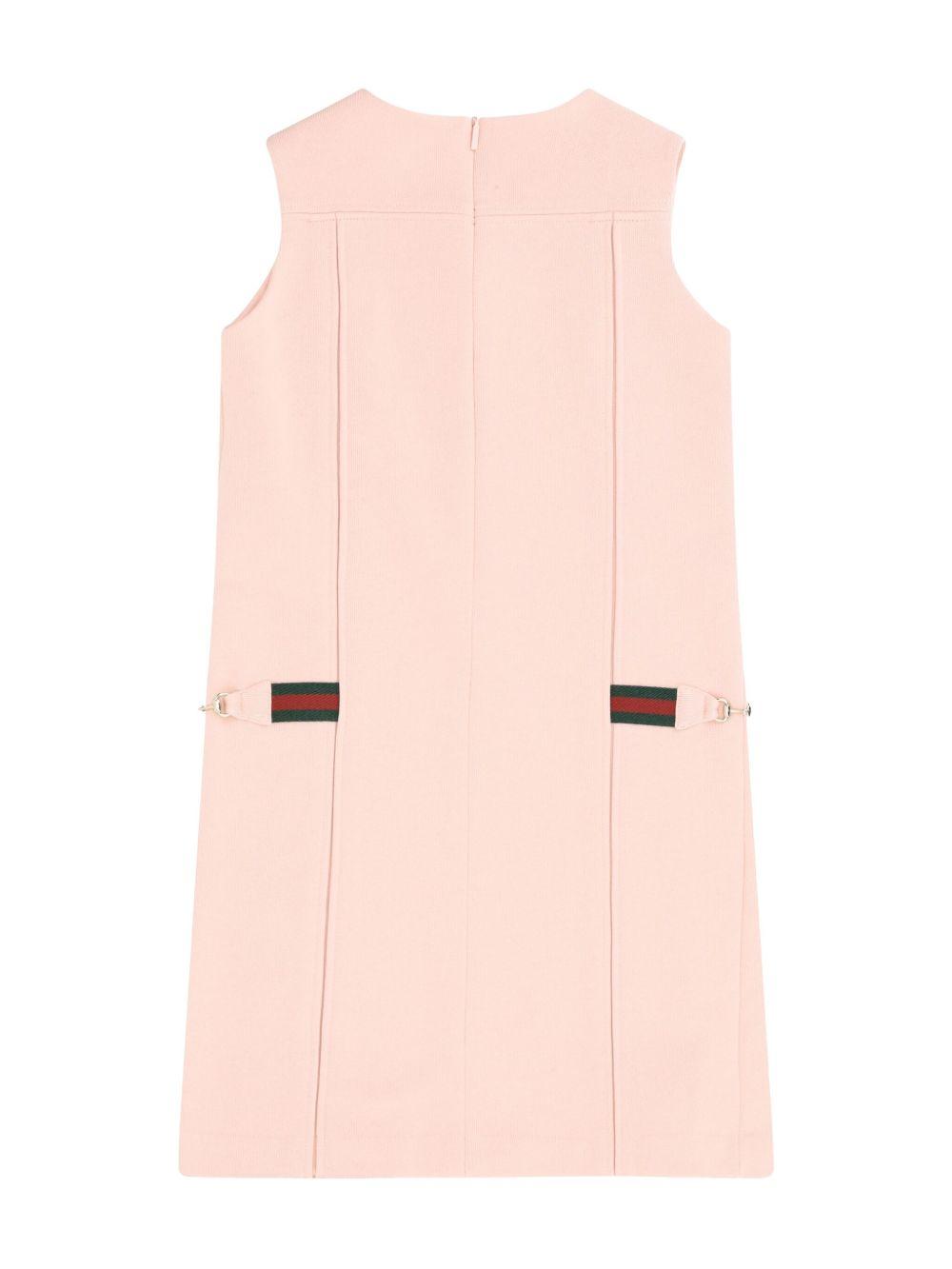 Abito rosa chiaro per bambina