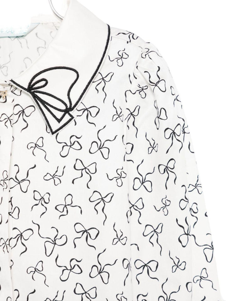 Camicia bianca per bambina 5613 003 Abel & Lula 