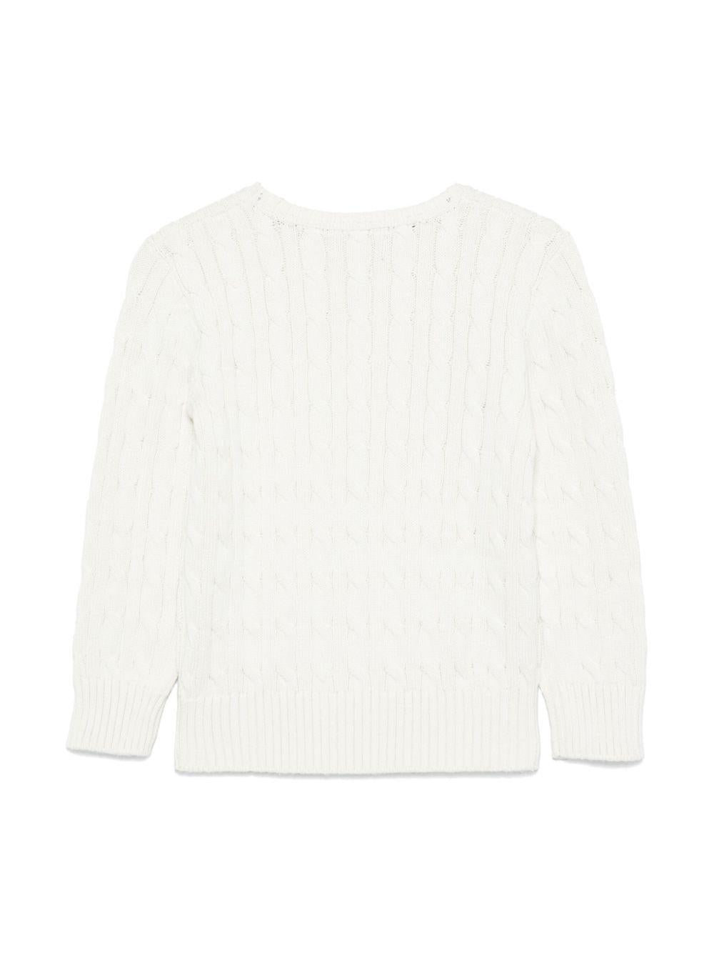 Maglione bianco per bambino 323702674 024 Ralph Lauren Kids 