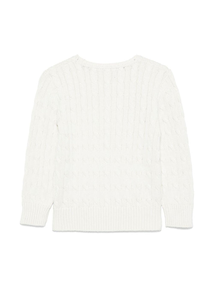 Maglione bianco per bambino 323702674 024 Ralph Lauren Kids 