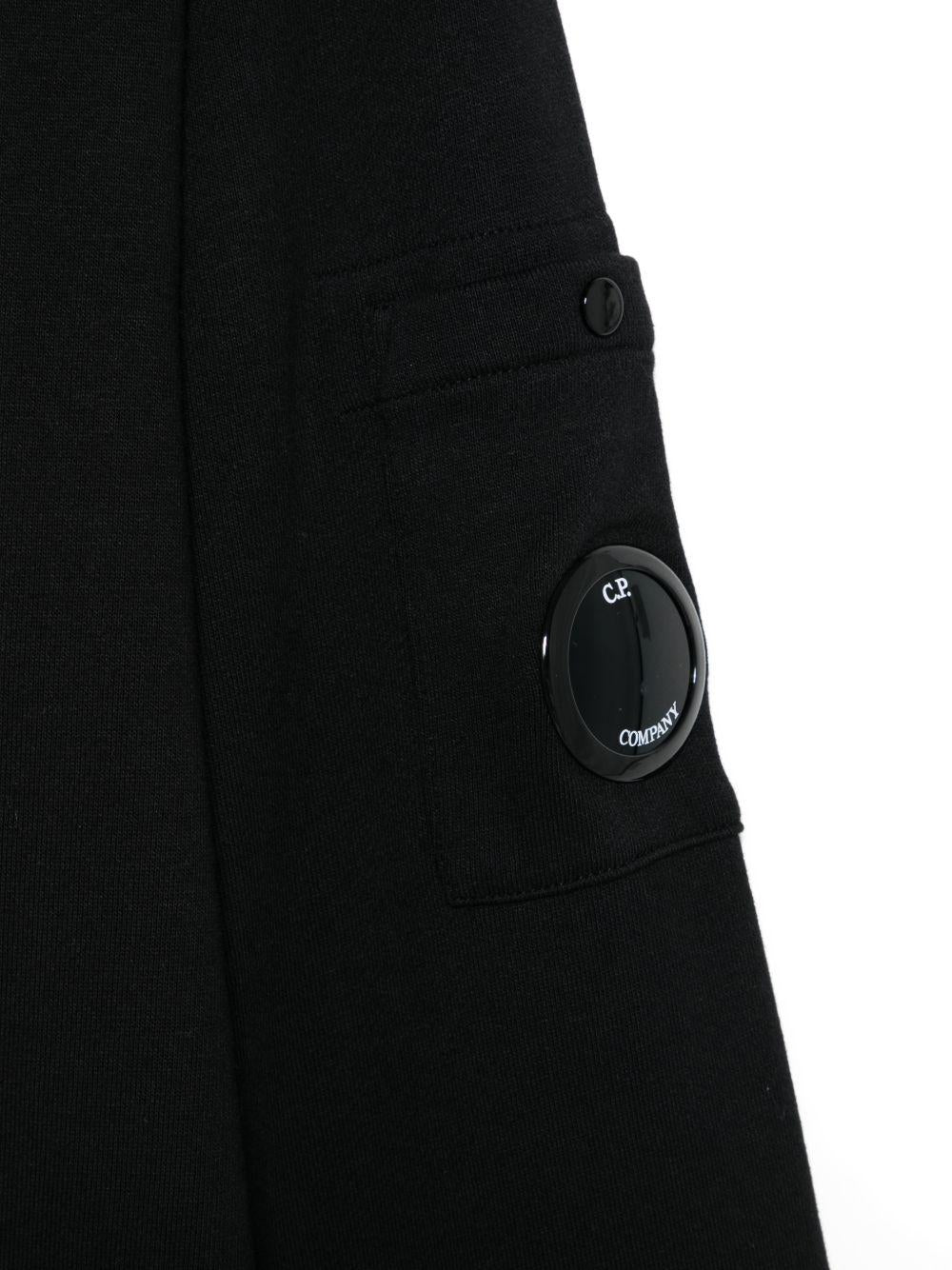 Felpa nera per bambino CNF00XLCA69 60100 C.P Company Kids 