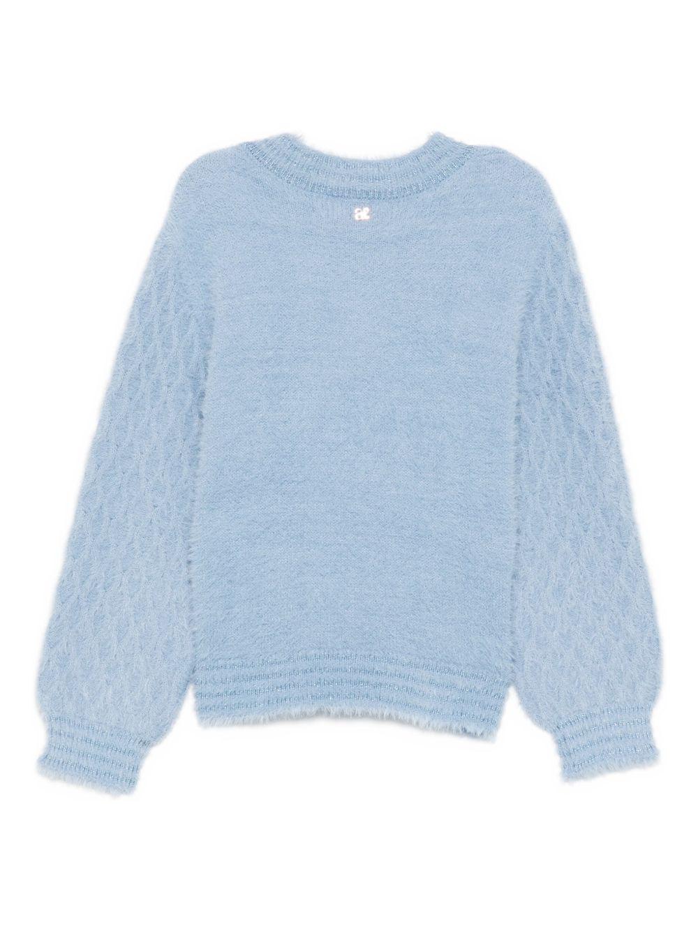 Maglione azzurro per bambina 5827 072 Abel & Lula 