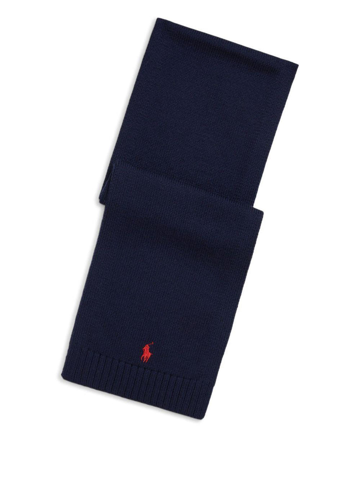 Sciarpa blu navy per bambino 323953205 001 Ralph Lauren Kids 