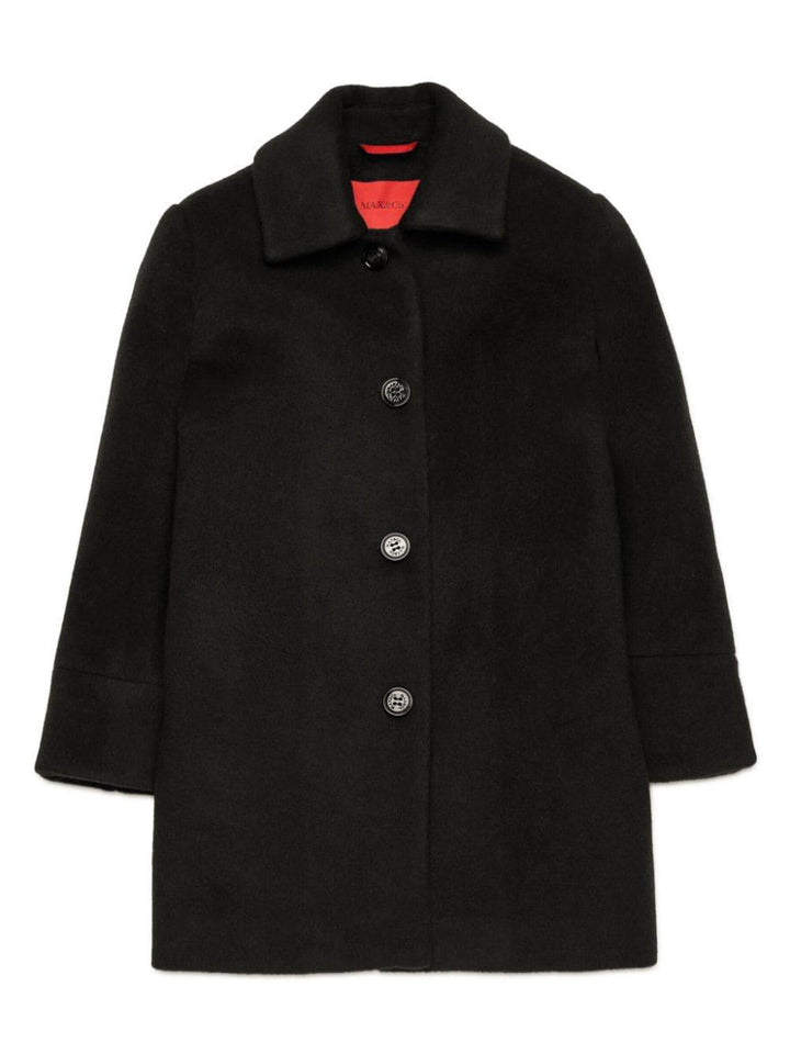 Black coat for girls