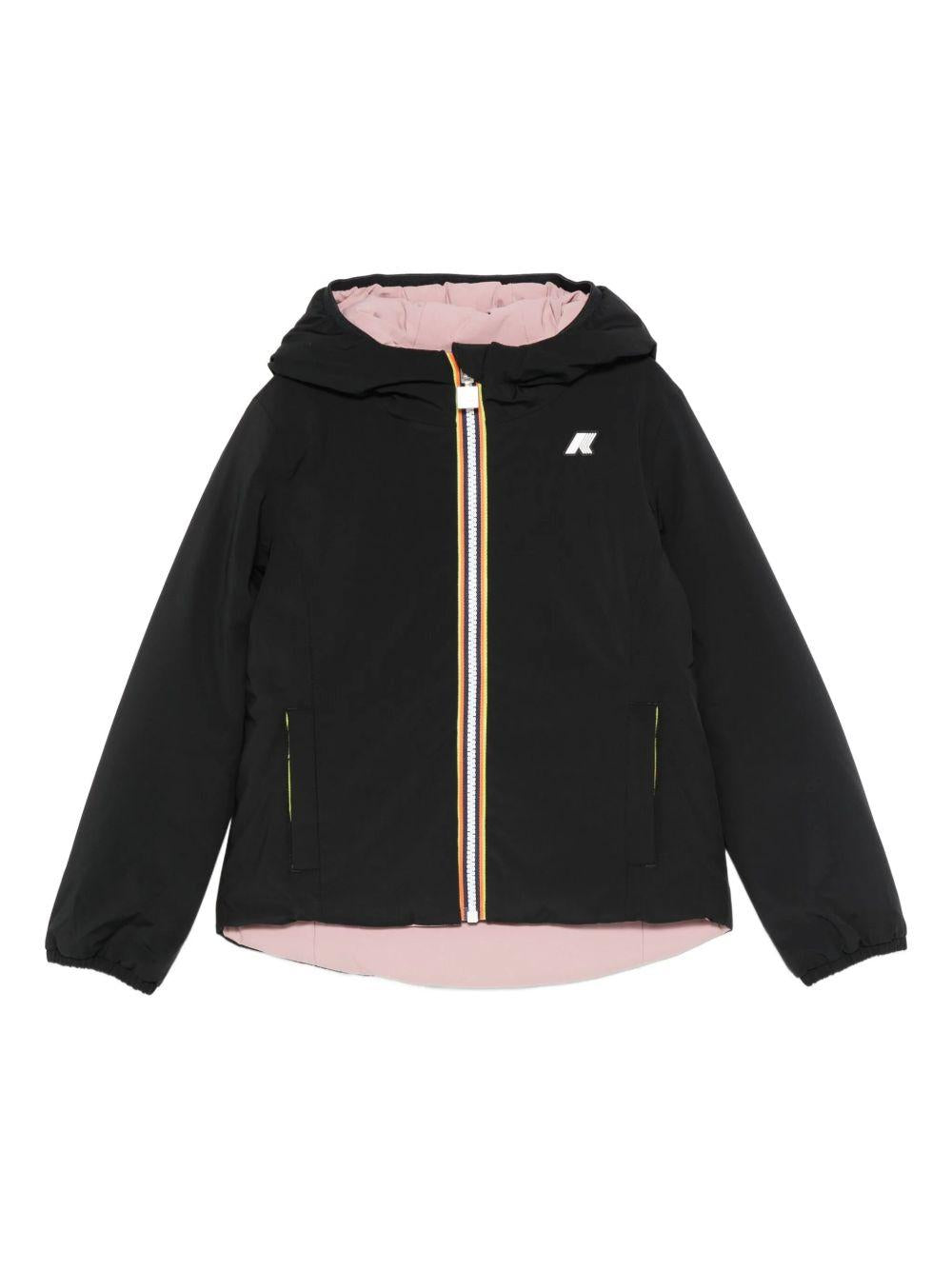 Giubbotto nero per bambino K71339W BBM K-Way Kids 