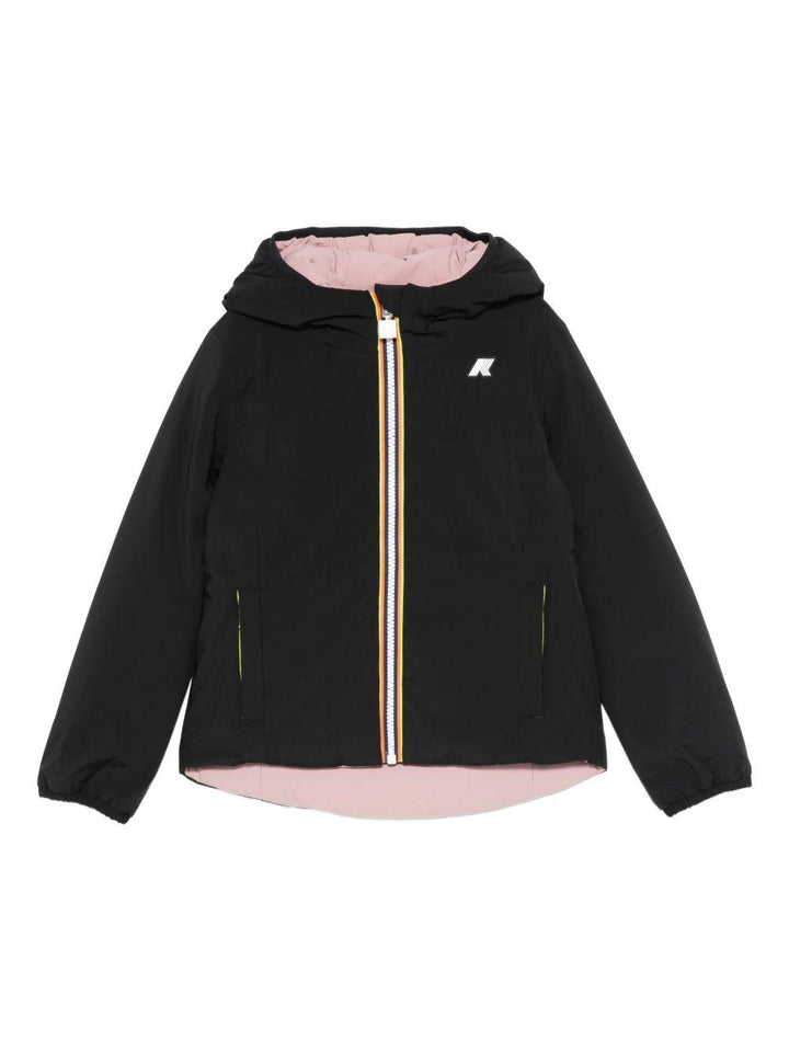 Giubbotto nero per bambino K71339W BBM K-Way Kids 