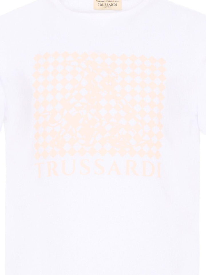 T-shirt bianco per bambino TBP26002TS WHI Trussardi Kids 