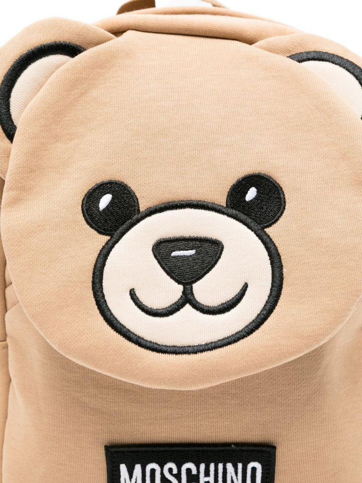 Zaino marrone per bambino MUX05QLCA26 20351 Moschino Kids 