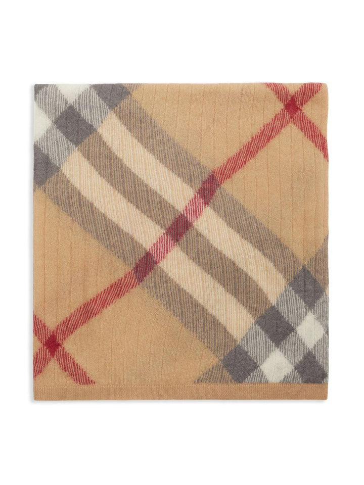 Coperta beige per neonato 8100095 A2205 Burberry Kids 