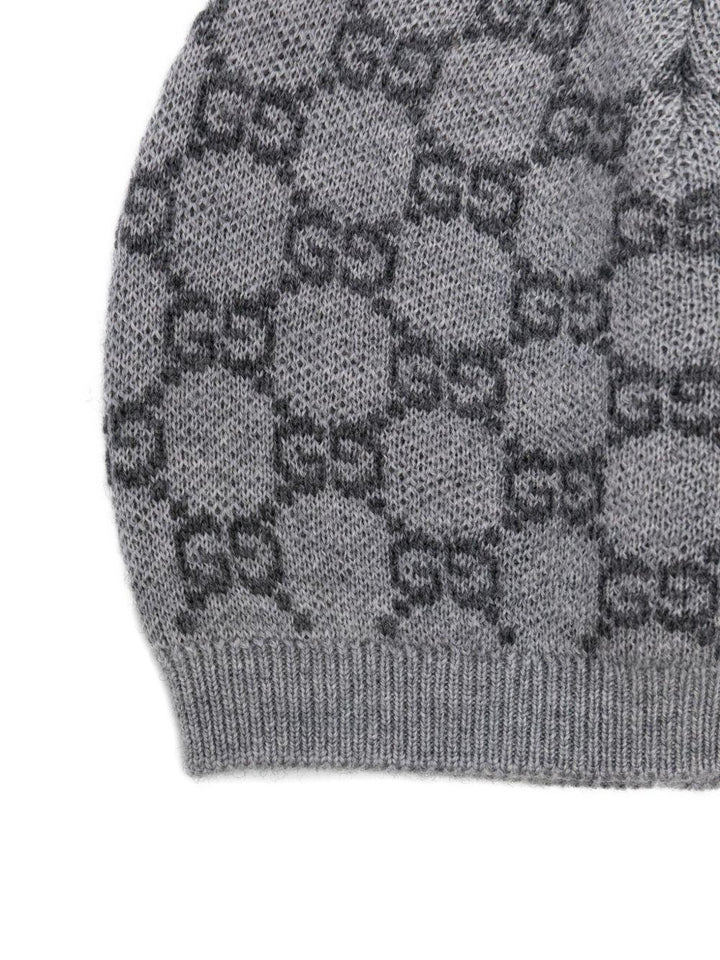 Cappello grigio per neonato 8353363K206 1261 Gucci Kids 