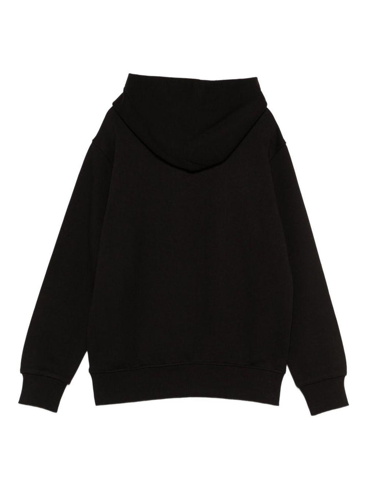 Felpa nera per bambino J025020GEAD K900 Diesel Kids 