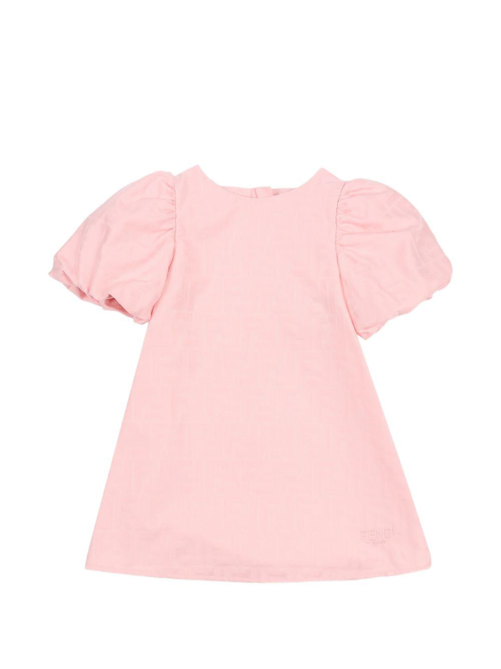 Abito rosa per neonata BFB591AS64 F1UL9 Fendi Kids 
