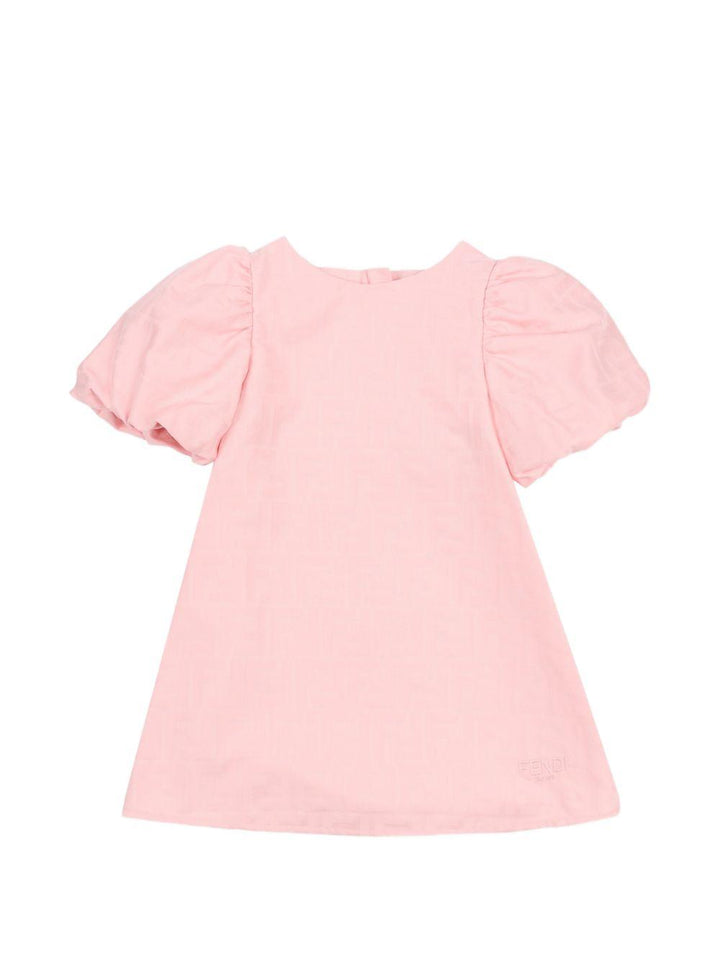 Abito rosa per neonata BFB591AS64 F1UL9 Fendi Kids 