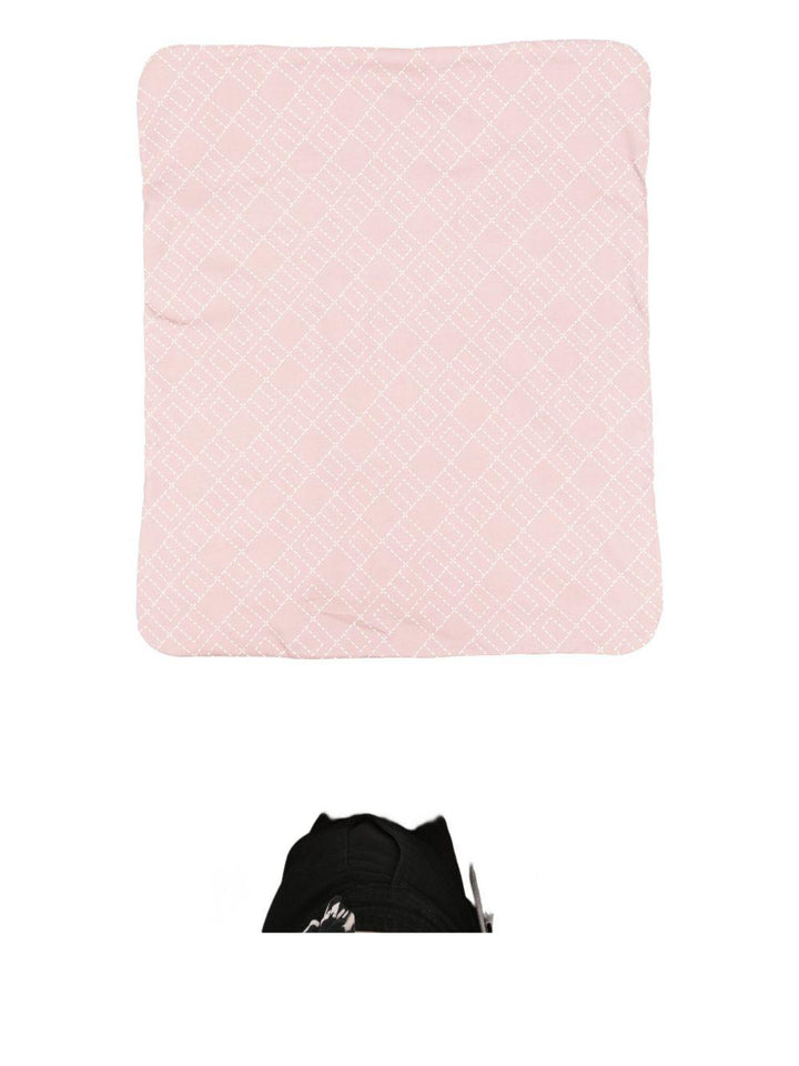 Coperta rosa per neonata ENCO0790JF054 D854 Elisabetta Franchi Kids 