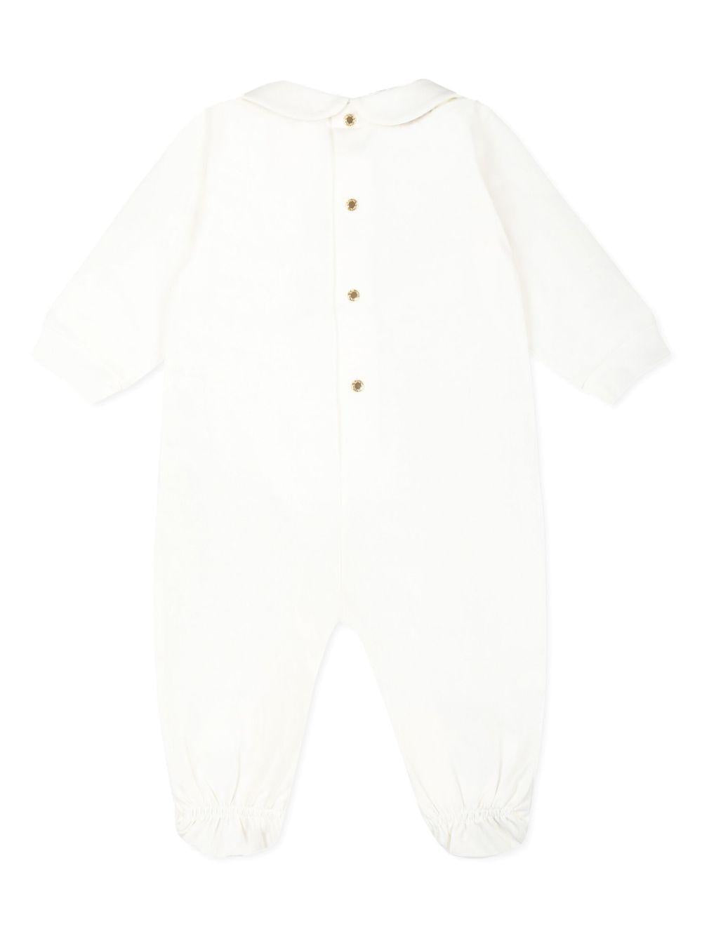 Tutina bianca per neonato 10002871A09538 2W110 Versace Kids 