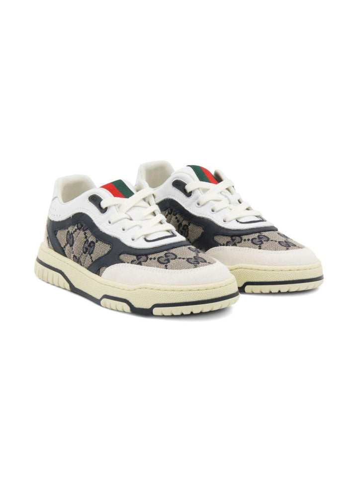 Sneakers bianca/blu per bambino 793956AAE2S 9554 Gucci Kids 
