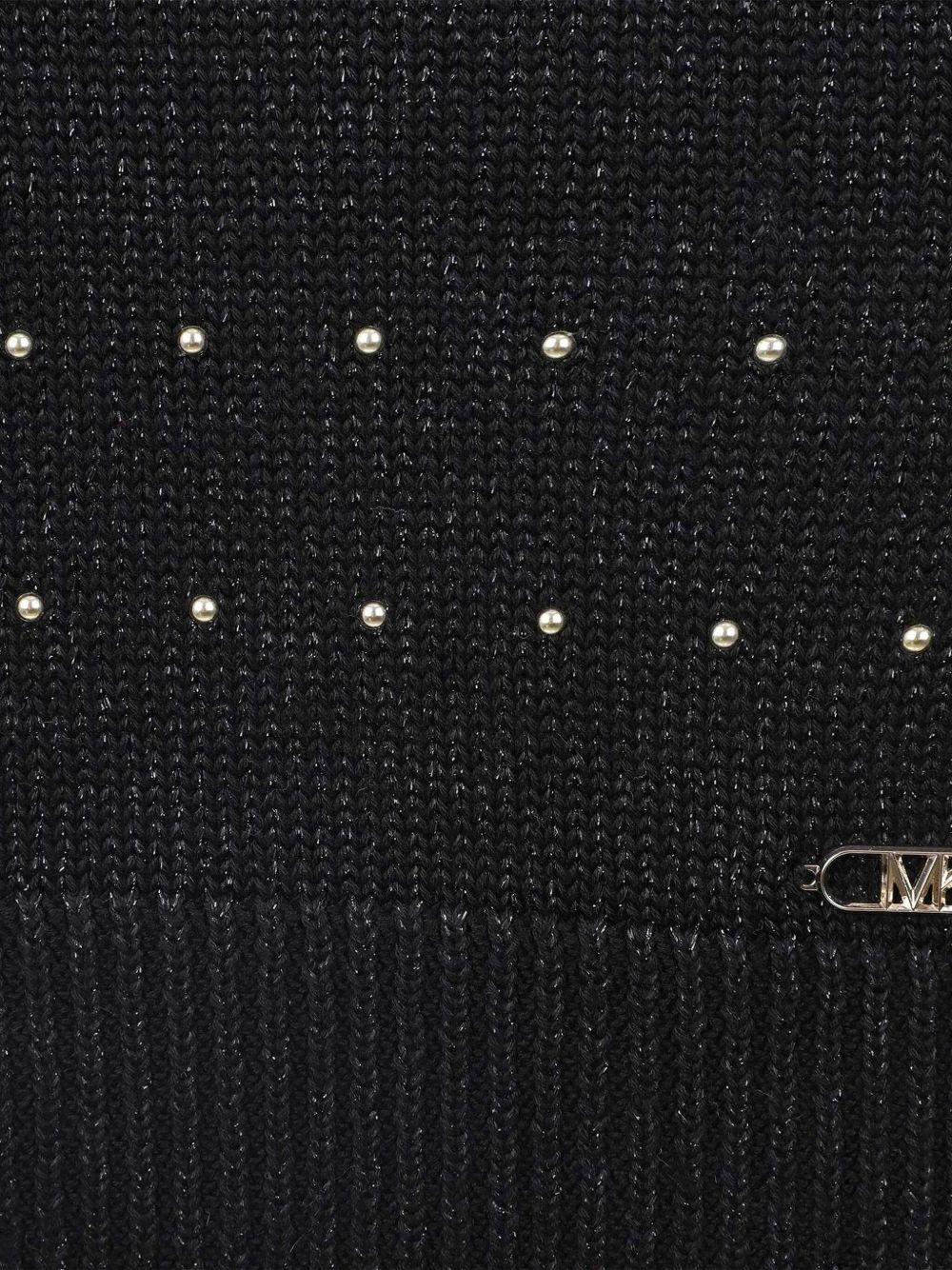 Sciarpa nera per bambina R30526 09B Michael Kors Kids 