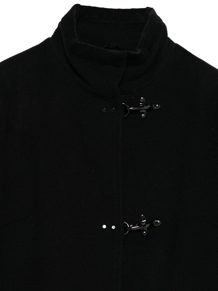 Cappotto nero per bambina FX2A30E0226 930 Fay Kids 