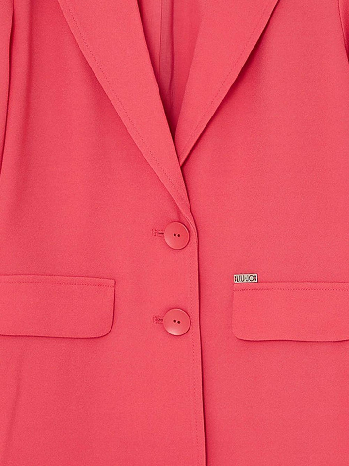 Blazer rosa corallo per bambina GA5029T4508 90066 Liu Jo 