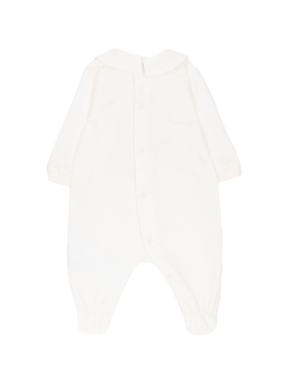 Tutina bianca per neonato MUY098LCA19 10063 Moschino Kids 